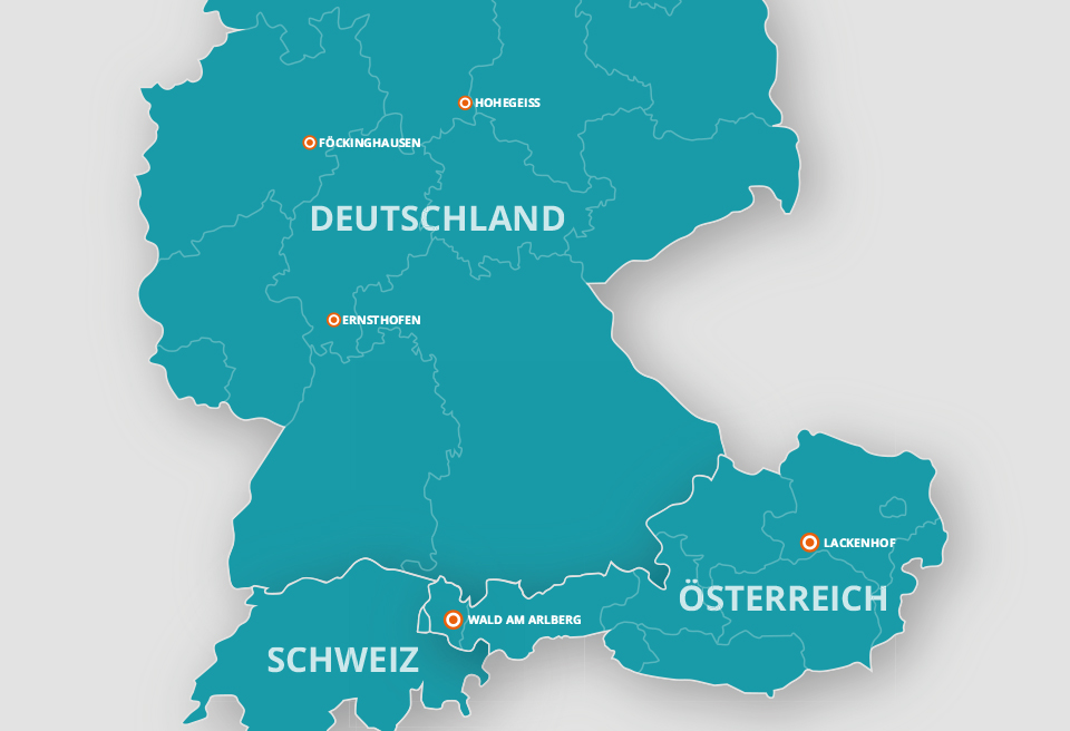 map of ComputerCamp locations